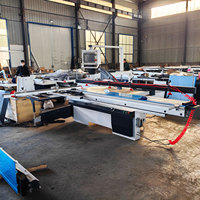 Scie à table coulissante industrielle automatique de précision CNC-6132 pour la découpe du bois, à vendre