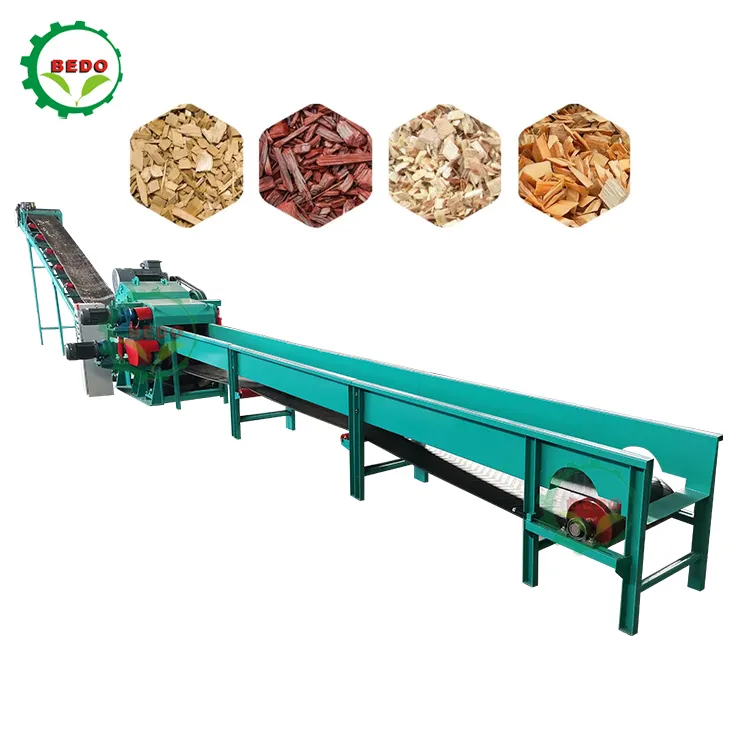 Neue Art Rohholz hack maschine/Forst ausrüstung Abfall Holzhacker für die Herstellung von Sägemehl-Biomasse paletten/Holz pellets