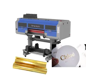 Nouveau produit Inways 600mm Gold Foiling UV Roll to Roll DTF Printer pour Gold logo