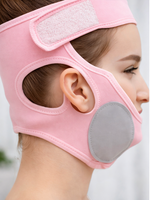 SBRV Bandeau facial en néoprène élastique pour la sculpture des contours et la récupération post-opératoire après liposuccion, effet lifting du double menton