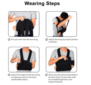 Medisch Ziekenhuis Patiënt Postoperatieve Revalidatie Neopreen Arm Sling Schouder Immobilisator - Product Image 6