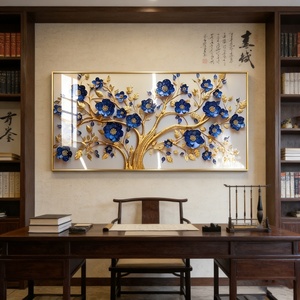 Cuadros Decorativos Personalizados de Fábrica para Sala de Estar, Impresiones HD Modernas para Comedor, Arte Mural LED con Flores, Pintura en Porcelana de Cristal - Product Image 5