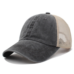 Gorra de camionero de malla Vintage para hombre, sombrero de béisbol para deportes al aire libre, de verano, se acepta aduana - Product Image 2