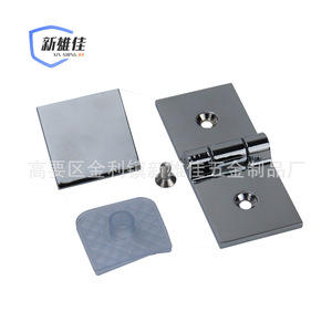 Xin Xiong Jia Copper Glass Hinge 180 Degree Opening For Shower Door Fixing <b>Clips</b> Minimalist Design - Product Image 4