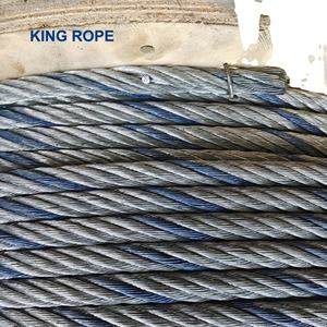 Рыболовная волочущая веревка 6x12 + 7fc 6x24 + 7fc HDG электрическая оцинкованная 3 мм-25 мм углеродистая сталь CCS оцинкованная проволока - Product Image 4