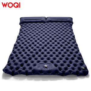WOQI <span class=keywords><strong>Matelas</strong></span> gonflable portable 3D pour 2 personnes pour les campeurs <span class=keywords><strong>Matelas</strong></span> de <span class=keywords><strong>sol</strong></span> gonflable extérieur à remplissage d'air rapide - Product Image 5
