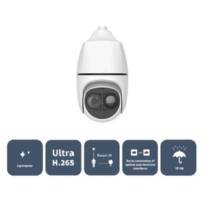 Uniview ống kính kép Mạng Máy ảnh phát hiện chuyển động 8MP + 8MP ngoài trời máy ảnh IP66 không thấm nước PTZ ngoài trời Máy ảnh hệ thống an ninh - Product Image 3