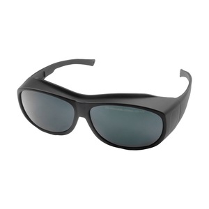 Gafas de seguridad para láser, montura negra, lente de 2 mm, 10% de transmitancia de luz, para protección contra la radiación, fabricadas en Shenzhen, TC-YJ-2912 - Product Image 1