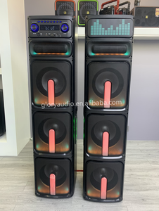 2.0 Home Tower <b>Speaker</b> System With Super Sound Multi-Function Subwoofer Battery-Powered Made of Metal Plastic Stereo 2.0 Tower S - Product Image 2