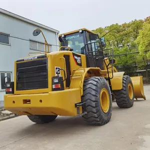 Kullanılmış tekerli yükleyici kedi 966H, iyi durumda ve en iyi fiyat satılık Caterpillar 6Ton ön uç yükleyici