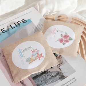 Sac d'emballage de Sachet désodorisant de voiture de logo personnalisé Sachet d'arôme Sachets suspendus pour armoire chambre <span class=keywords><strong>valise</strong></span> de voiture - Product Image 5