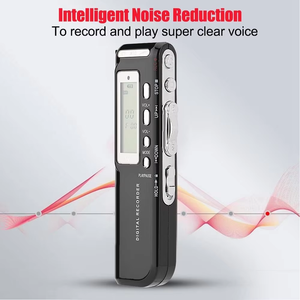 Chuyên NGHIỆP 4GB/8GB/16GB USB ghi âm giọng nói MP3 USB kỹ thuật số âm thanh ghi âm thanh với màn hình LCD - Product Image 6