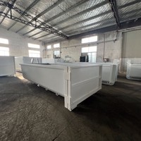 Conteneur de déchets Roll on Roll Off Conteneur de construction de déchets Crochet de levage Benne à ordures à vendre Usine de fabrication Fourni 1 AN