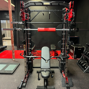 Nouveau Style Smith machine équipement de gymnastique multifonctionnel commercial smith machine cadre squat formateur - Product Image 4