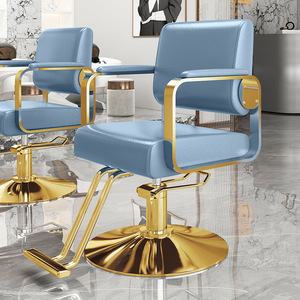 Silla de Barbería de Cuero para Salón de Belleza, Equipo de Peluquería en Oferta, Muebles de Estilismo para Estilistas - Product Image 2