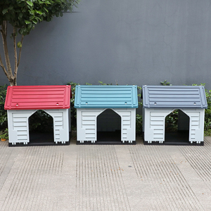 Outdoor Indoor <span class=keywords><strong>Multi</strong></span> Doors Atmungsaktive und wasch bare Kunststoff Hundehütte Nest Hund Katze Haustier Käfig Haustier Zwinger - Product Image 3