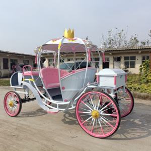 รถม้าไฟฟ้าสุดหรูสำหรับงานแต่งงาน รองรับ 4-6 คน พร้อมยางตัน - Product Image 2