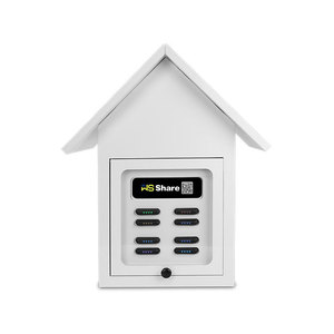 Armadietto di ricarica solare a 8 porte per la noleggio di power bank commerciali e pubblici - Product Image 2