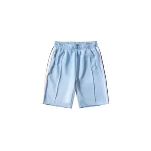 Correct Edition Palm Striped Rainbow Sports Shorts Angel High Street Low Hombres Mujeres Cargo Shorts de punto - Product Image 5