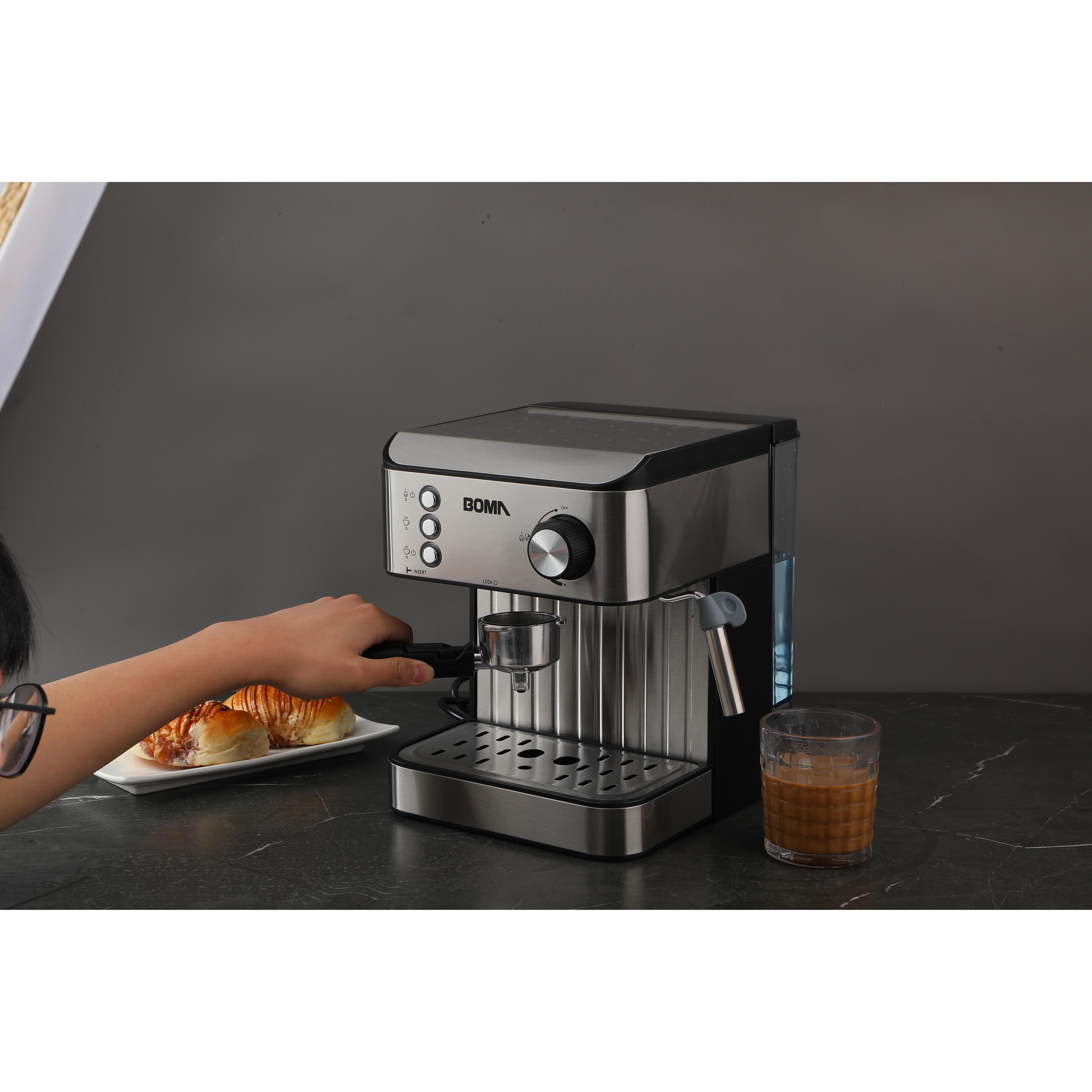 Машина для приготовления эспрессо cafetera de expreso peq rancilio Mini Smart Luxury, большой объем, новейшая для бизнеса, кофемашина для хранения