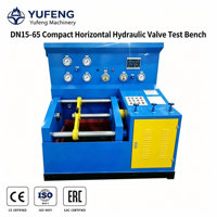Banc d'essai compact pour vannes hydrauliques horizontales DN15-DN65