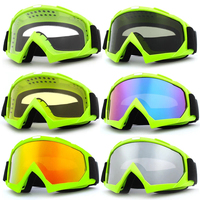 Lunettes de moto pour homme et femme, lunettes de moto anti-poussière, anti-vent, lunettes de ski