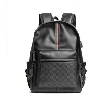 Zaino Antifurto in Vera Pelle per Scuola, Viaggi e Lavoro - Product Image 1