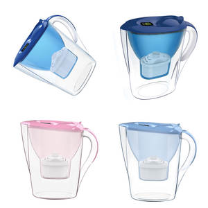 Jarra purificadora de agua portátil de 2,8 l para cafetera Manual doméstica sin BPA suaviza el agua dura reduce el TDS para uso en exteriores - Product Image 5