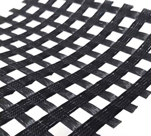 Độ bền kéo cao 150-40 <span class=keywords><strong>Polyester</strong></span> đơn trục (vật nuôi) <span class=keywords><strong>geogrid</strong></span> Đất Gia cố cho tường chắn và đường lái xe - Product Image 1
