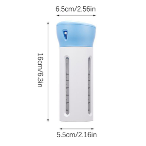 Distributeur de liquide Portable 4-en-1 30ml PP Récipient de voyage étanche pour parfum Shampooing Conditionneur <span class=keywords><strong>Lotion</strong></span> rechargeable - Product Image 6