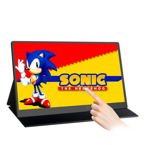 Vente en gros 15.6 pouces moniteur LCD IPS <span class=keywords><strong>portable</strong></span> avec interface H-DMI type-c FHD 1080P 60Hz Compatible ordinateur <span class=keywords><strong>portable</strong></span> <span class=keywords><strong>téléphone</strong></span> <span class=keywords><strong>portable</strong></span> - Product Image 3