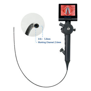 Sensorendo 5.8/<span class=keywords><strong>2.6mm</strong></span> Alta Resolução Hospital Cirúrgico Videolaringoscópio Reutilizável Flexível Rhino Laringoscópio Bronchoscópio - Product Image 2