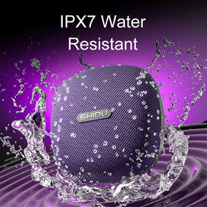 SHIDU NUEVO Altavoz P1 Impermeable IPX7 Sonido fuerte Potente Altavoz Bluetooth Peso ligero para exteriores - Product Image 2