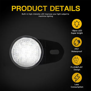 Lampe de pied d'intérieur à LED sous le tableau de bord pour Jeep Wrangler Grand Cherokee Commander Liberty Dodge <span class=keywords><strong>RAM</strong></span> - Product Image 3