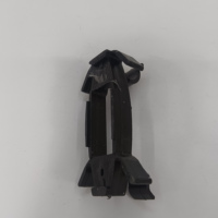 Entretoise de verrouillage de porte de salle de bain en nylon et plastique avec base de montage pour accessoires de porte et fenêtre, compatible avec de nombreuses clés