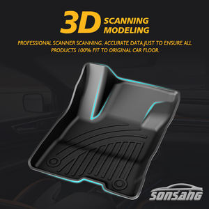 Tapetes de Piso Híbridos TPE SONSANG, Ajuste Personalizado, Antideslizantes, Resistentes, para Todo Clima, para Camioneta Ford Maverick 2026, Alfombras para Auto - Product Image 4