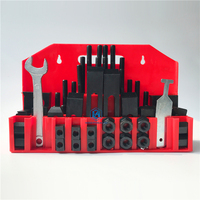 Fraiseuse ensembles de serrage M10 fraiseuse outil combinaison plateau moule pièces 58 pièces kit de serrage