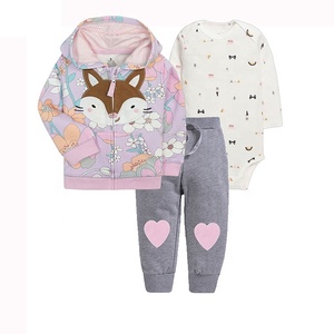 En gros 3 Pièces Ensembles Éponge Petite Veste, <span class=keywords><strong>Nouveau</strong></span>-<span class=keywords><strong>Né</strong></span> Bébé Garçons Filles Enfants <span class=keywords><strong>Vêtements</strong></span> - Product Image 1
