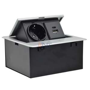 Adaptadores <span class=keywords><strong>de</strong></span> extensión <span class=keywords><strong>de</strong></span> enchufe emergente <span class=keywords><strong>de</strong></span> escritorio inteligente estándar <span class=keywords><strong>de</strong></span> la UE Salidas USB A + C para mesas <span class=keywords><strong>de</strong></span> conferencia Nivel IP44 - Product Image 2