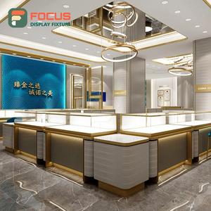 Étagère à bijoux de luxe en verre, cadre en métal, base en bois, multi-niveaux, verrouillable, éclairage LED, haute qualité - Product Image 5