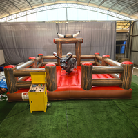Machine de rodéo gonflable pour adultes, équipement commercial de simulation de cheval et de taureau mécanique