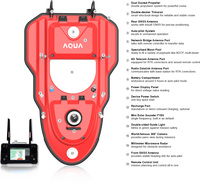 Sondeur à échos multi-faisceaux Bateau d'échantillonnage d'eau autonome 8hrs Endurance South M10 / M20 Véhicule de surface sans pilote