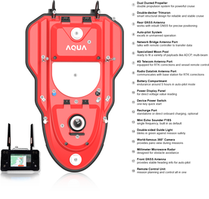 مركبة سطح بدون طيار Mult-Beam مسبار صدى مستقل لأخذ عينات المياه 8hrs التحمل جنوب M10 / M20 - Product Image 5