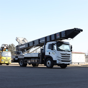 <span class=keywords><strong>Camion</strong></span> élévateur JIUHE pour travaux en hauteur, <span class=keywords><strong>camion</strong></span> de levage de matériaux et de meubles, <span class=keywords><strong>camion</strong></span>-échelle aérienne 65m pour opérations en altitude - Product Image 4