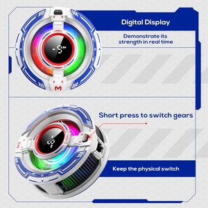 MEMO CX16 ventilateur de refroidissement rapide <span class=keywords><strong>radiateur</strong></span> coloré LED téléphone portable <span class=keywords><strong>tablette</strong></span> semi-conducteur réfrigérateur téléphone refroidisseur <span class=keywords><strong>radiateur</strong></span> - Product Image 5