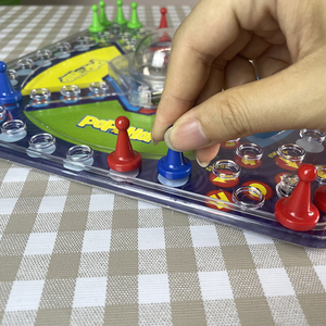 Jeu de société classique en plastique pour enfants, <span class=keywords><strong>d</strong></span>éveloppement de l'intelligence, éducation précoce, jeu <span class=keywords><strong>d</strong></span>'<span class=keywords><strong>échecs</strong></span> volants, Pop N Hop, Dames chinoises - Product Image 4