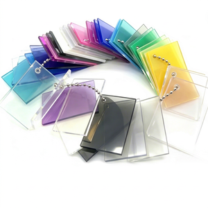 Lámina de Acrílico PMMA Fundido, Panel Transparente de Color para Decoración y Exhibición, Servicios de Corte y Doblado, Resistente a los Rayos UV, Grosor Personalizado - Product Image 1