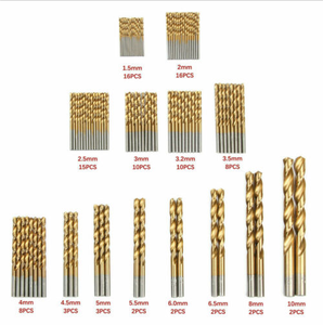 99pc Metric DIN338 Titanium HSS <b>Drill</b> <b>Bit</b> Set Tool Kit Steel Hss M42 Metal <b>Drill</b> <b>Bit</b> Set <b>Box</b> for <b>Drill</b> Steel Metal - Product Image 3