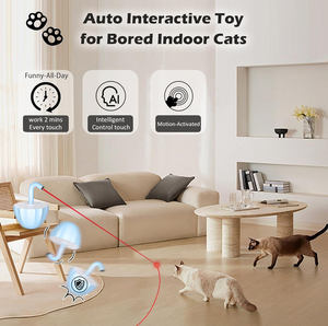 Jouet laser pour <span class=keywords><strong>chat</strong></span> personnalisé, fabriqué en usine – Conception brevetée, rotation à 360°, veille automatique, adorable jouet d'intérieur pour animaux de compagnie - Product Image 5