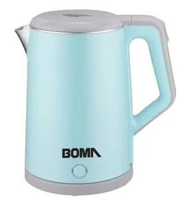 BOMA CE ROHS Approval Cheapest Electrical Appliances Plastic Electric Jug 2.3l Electric Boiling Water Kettle Electric